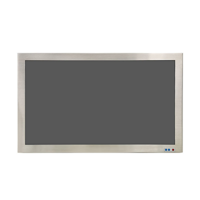 24 polegadas Full IP65 Industrial Monitor de aço inoxidável 1000nits Anti-brilho Optical Bonding