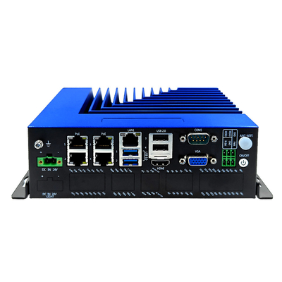 Bom preço Intel N95/N305 Mini PC Industrial com IO Opcional e 4* POE para Inspeção Visual em linha
