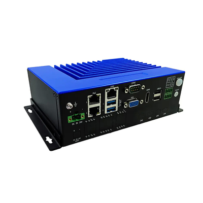 Bom preço Intel N5095 Industrial Mini PC com design sem ventilador e aplicação de inspeção visual suportada em linha