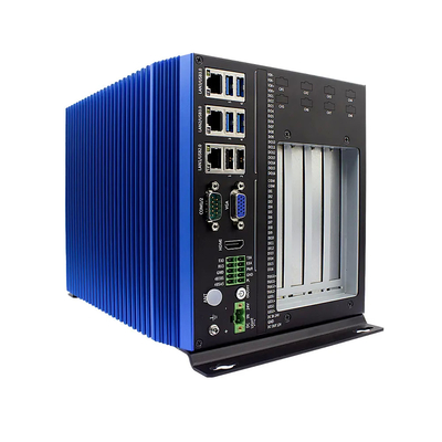 Bom preço Mini PC industrial com 3 portas LAN e 2 portas RS232 e 4 portas USB 3.0 para rede em linha