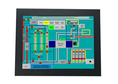 Processador central I3 12 definição industrial do tela táctil 1024*768 do PC do painel de toque da polegada