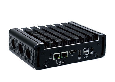 O mini PC industrial Fanless profissional com processador central I3 6100U e DP move