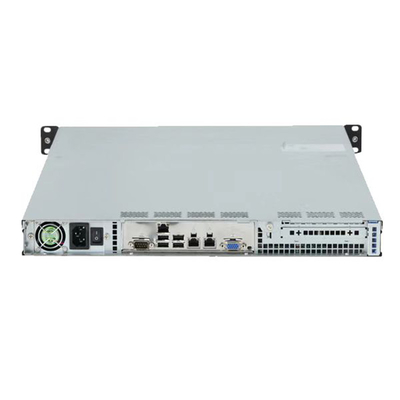 Solução de rede 1U Rack Server com portas LAN duplas e CPU Intel Xeon