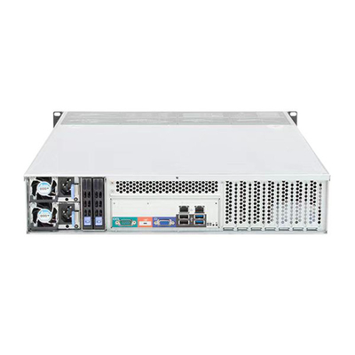 Servidor industrial de rack 2U 100-240 V AC com 4* PCI-E3.0X16 de expansão e 16* DDR4 de memória