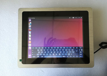 Bom preço O PC encaixado do painel de toque de Capcitive da moldura toque fino corre o sistema de Ubuntu 16,04 em linha