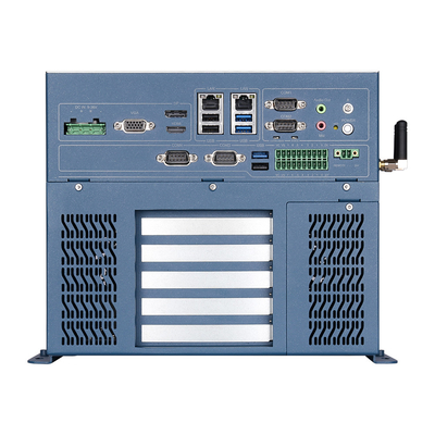 Mini PC de grau industrial Chassis de alumínio Alder Lake-S Series I3 I5 I7 I9 12th 4*COM Rs232 Rs485 PCIE X16 X4 32BIT PCI Mini Computador
