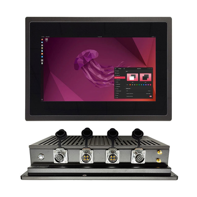 Bom preço Painel IP65 resistente à água PC I5-4210U Celeron J4125 11,6 polegadas Painel de toque capacitivo resistivo em linha