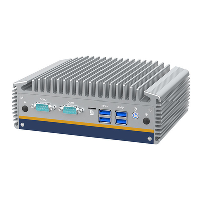 Bom preço Mini PC Industrial Windows 11 Comando Industrial Sem Ventilador Mini Computer 3 HDMI Novo Pequeno Computador Industrial Embedded em linha