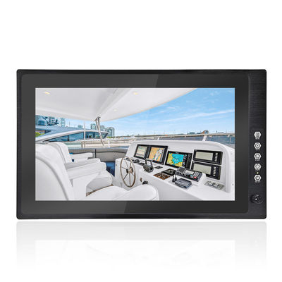 15.6 polegadas IP65 Monitor à prova d'água Projeto Industrial capacitivo touch screen LCD de ligação óptica 1000 Nits Displays com anti-reflexo