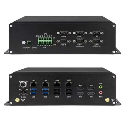 Mini PC Industrial de pequeno porte com GPU 14 GPIO 7 entradas e 7 saídas