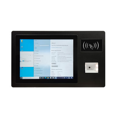 Bom preço PC Industrial All-in-one com Tela Touchscreen Capacitiva de 10,4 Polegadas, Processador Celeron J4125, 4GB RAM, 128GB Armazenamento, Leitor de Cartão RFID e Código QR em linha
