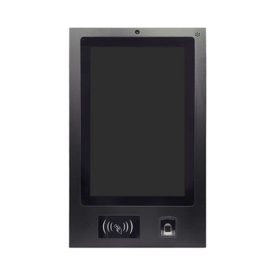 Bom preço Computador industrial tudo-em-um com tela sensível ao toque capacitiva de 15,6 polegadas, alto brilho de 1000 nits, totalmente à prova d'água IP65, com leitor de cartão RFID, módulo de impressão digital, câmera, alto-falante em linha