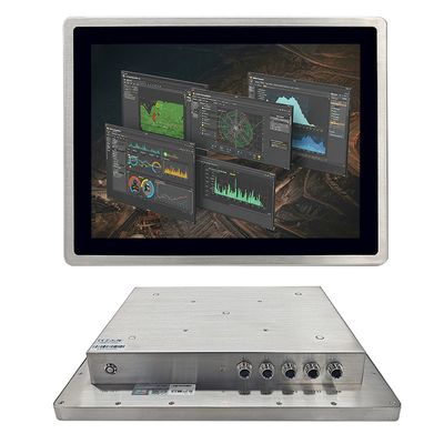 Tablet PC Robusto All-in-One IP69K À Prova D'Água Tela Touch com Colagem Óptica 15 Polegadas Intel Celeron J4125 8GB DDR4 128GB SSD