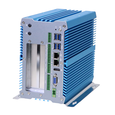 Bom preço PCs Industriais Sem Ventoinha Embutidos Intel N97 DDR4 2 LAN Intel I210AT Gigabit Ethernet em linha
