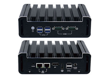 Bom preço Retire o núcleo do disco rígido industrial 128GB de RAM 8GB do porto do LAN da caixa 2 do PC do painel de I3 6100U em linha
