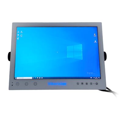 Bom preço 17 polegadas IP67 monitor de toque à prova d'água com 1500 Nits de brilho e 10 pontos multi-toque para uso industrial e marítimo em linha