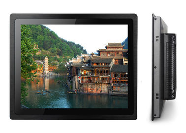 Bom preço Painel capacitivo entrado HDMI do monitor do tela táctil de VGA 19 polegadas para o quiosque do serviço do auto em linha