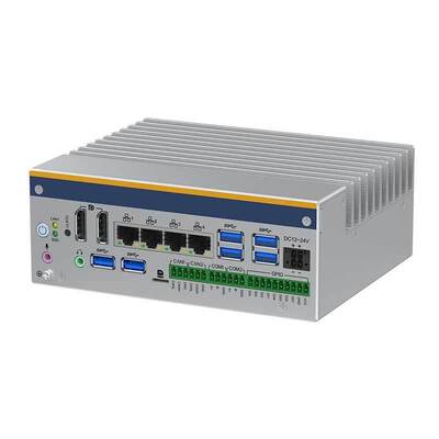 Bom preço Intel 12th Gen Industrial Mini PC com 2xCANBUS e DIN-Rail Montagem PC incorporado sem ventilador em linha