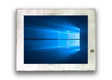 Bom preço PC de aço inoxidável industrial do painel 12 toque impermeável de Resisitive do fio IP67 5 da polegada em linha