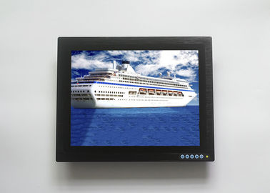 Monitor antiofuscante da visualização ótica de tela táctil, monitor impermeável do LCD para a fiscalização da embarcação