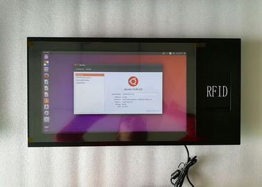 Bom preço PC encaixado módulo do painel de toque 3G écran sensível do ósmio de Ubuntu de 15,6 polegadas com leitor do RFID em linha