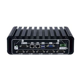 Tensão larga 9V-36V do mini PC industrial da liga de alumínio com COM 10 opcional
