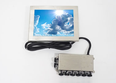 PC industrial de aço inoxidável do tela táctil 304 12,1 polegadas com uma caixa de fuga