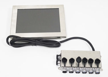 O PC de aço inoxidável do painel de 15 polegadas uma caixa de fuga conecta IP65 completo impermeável