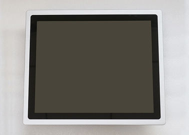 Bom preço Material capacitivo ultra fino da liga de alumínio da tela do quadrado do monitor de um toque de 19 polegadas em linha