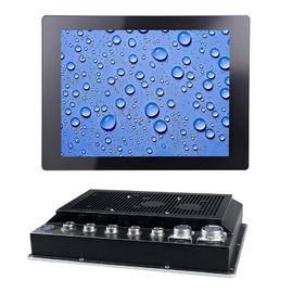 Bom preço IP65 Waterproof o tela táctil industrial áspero do PC do painel C.C. encaixada 8 polegadas 12V em linha