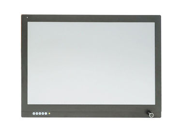 Bom preço monitor Resistive do toque da definição 1680x1050 exposição larga de uma visão de 22 polegadas com redutor em linha