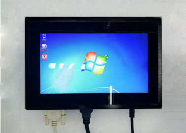 7 definição capacitiva RS232 do monitor 1024*600 do toque das lêndeas da polegada 1000 para o toque