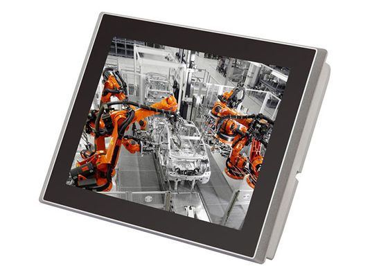 Bom preço PC industrial do painel de toque de Realtek ALC662 400cd/m2 HMI em linha