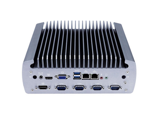 20W HDMI duplo VGA Mini Pc Intel Core Desktop Fanless i7 8700T