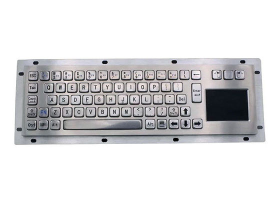 Bom preço o teclado industrial IP65 do metal Sus304 de 40counts/Mm escovou o teclado de aço inoxidável em linha