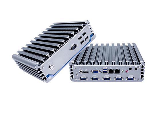 Bom preço Ram duplo do Lan I7 8265u 16G do PC industrial Fanless da liga de alumínio em linha