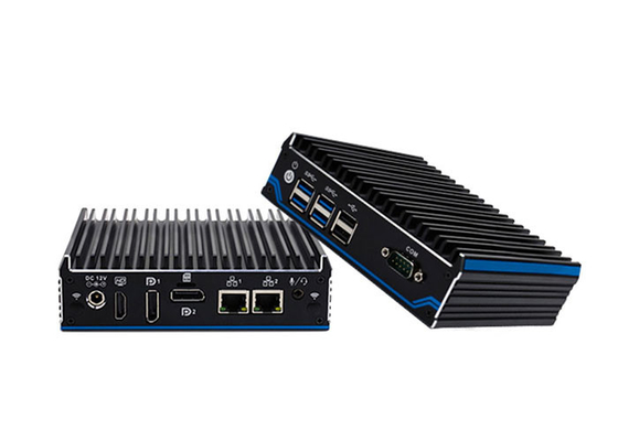 Bom preço CCC 4096x2160 Mini Pc Intel Fanless J4125 NUC Mini Computer industrial em linha