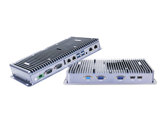Bom preço Computador encaixado Fanless do mini PC industrial dos gráficos I7 8565U de UHD com TPM em linha