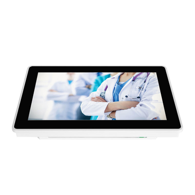 Bom preço PC industrial 400cd/m2 do painel de toque da liga RS232 para o centro de serviço paciente em linha